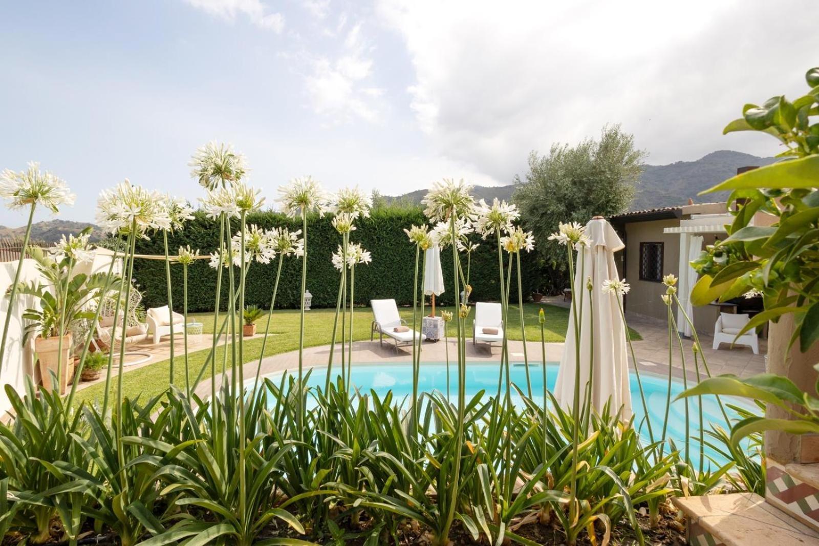Villa Alcantara Di Charme Graniti Экстерьер фото